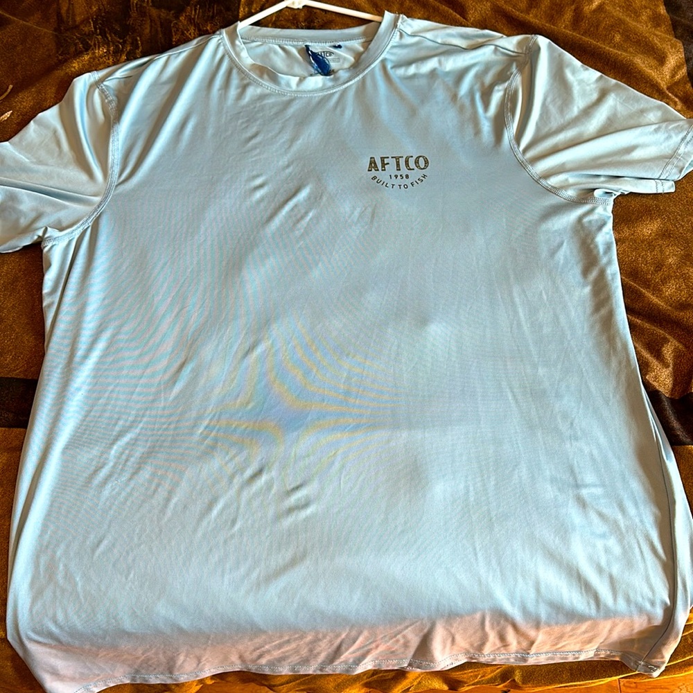 Aftco short sleeve performance fishing shirt